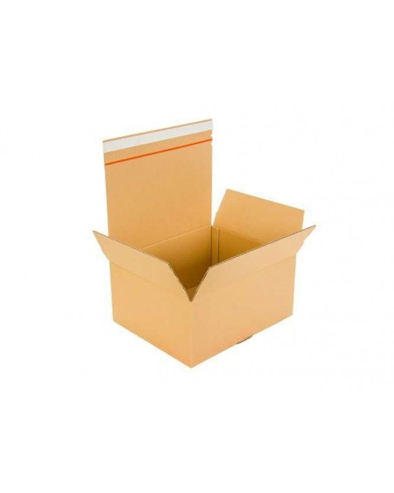 Krabice klopová 200x150x100mm 3VVL se samolepícím proužkem (2700 kusů)