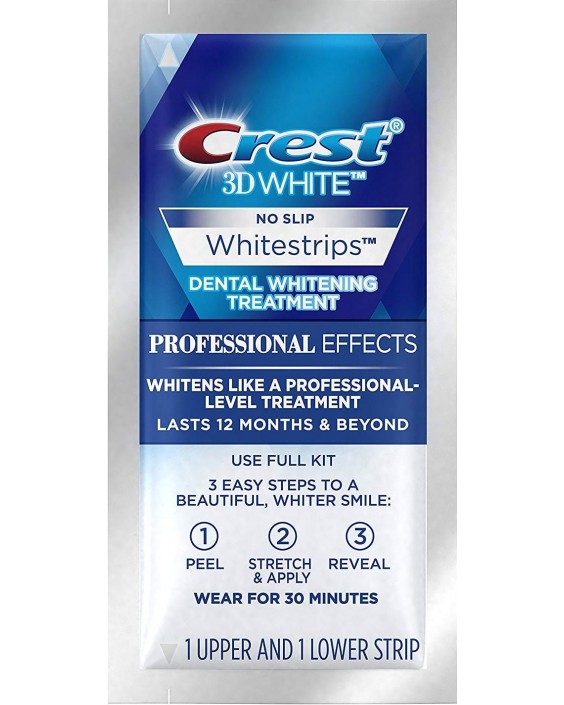 Procter & Gamble Crest 3D White Professional Effects bělící pásky 20 ks - SKLADEM