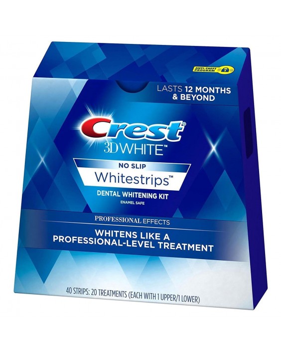 Procter & Gamble Bělicí pásky Crest 3D PROFESSIONAL White 40 ks - SKLADEM
