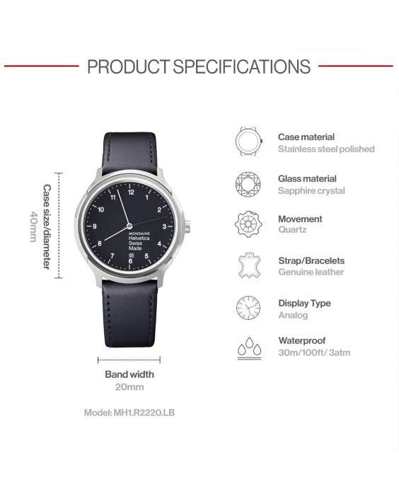 Mondaine MH1.R2220.LB