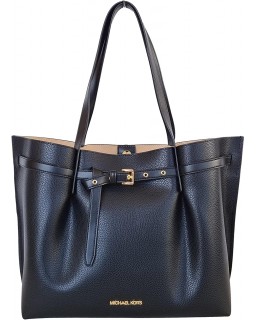 Kabelka Michael Kors Emilia Large Tote Kožená Purse in Black