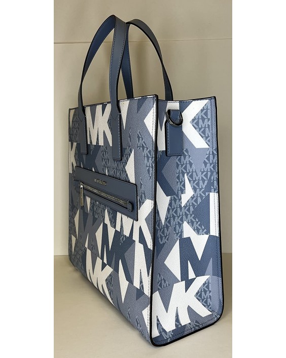 Kabelka Michael Kors Kenly Large NS Tote bundled with LG Double Wristlet and Michael Kors Purse Hook