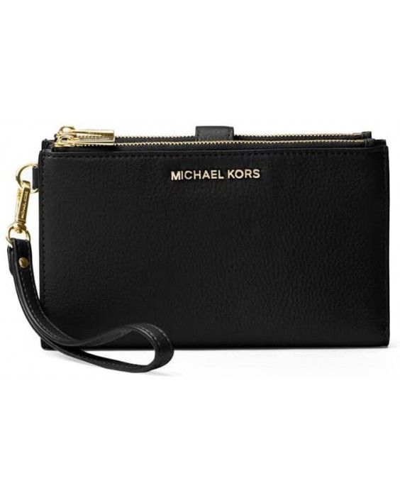 Kabelka Michael Kors Adele Double-Zip Wristlet 7+ Black One Size