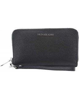 Michael Kors Jet Set Zip Around Phone Holder Wristlet