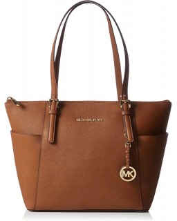 Kabelka Michael Kors Jet Set Saffiano Top-Zip Tote