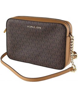 Kabelka Michael Kors Jet Set Item Large Cross-body (Brown 2019)