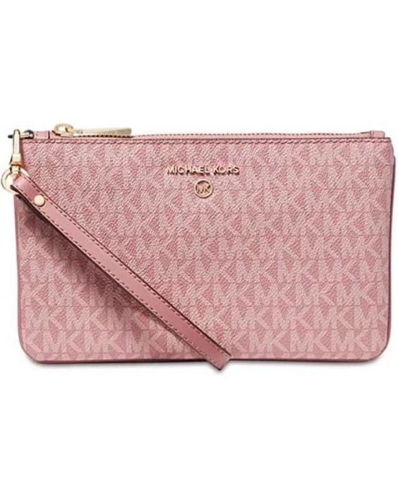 Kabelka Michael Kors Jet Set Charm Medium Top Zip Wristlet One Size (ROSE)