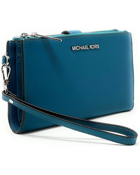 Kabelka Michael Kors Jet Set Travel Double Zip Wristlet (Lagoon)