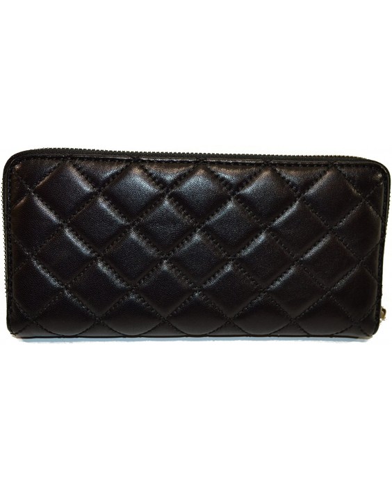 Kabelka Michael Kors Susannah Quilted Kožená ZA Clutch Black