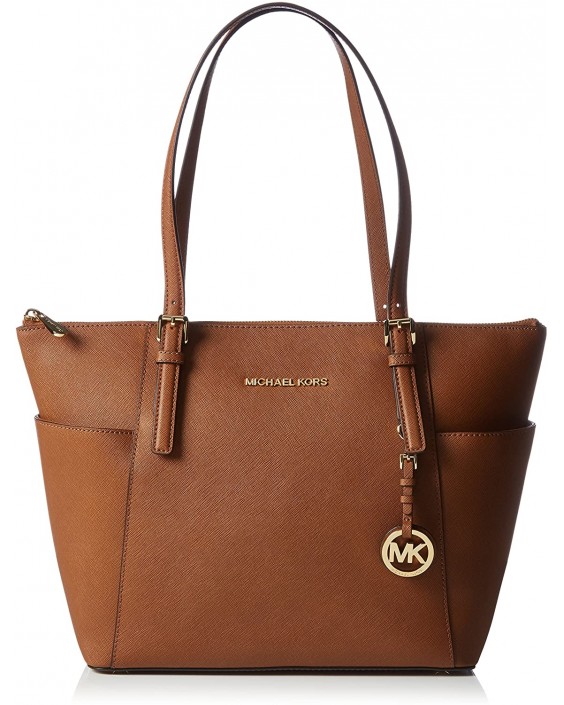 Kabelka Michael Kors Jet Set Saffiano Top-Zip Tote