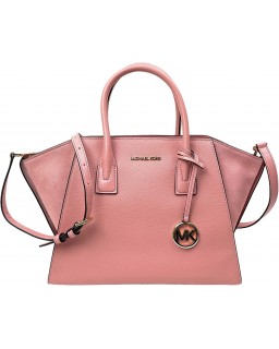 Kabelka Michael Kors Avril Large Top Zip Slouch Satchel Crossbody (Sunset Rose)