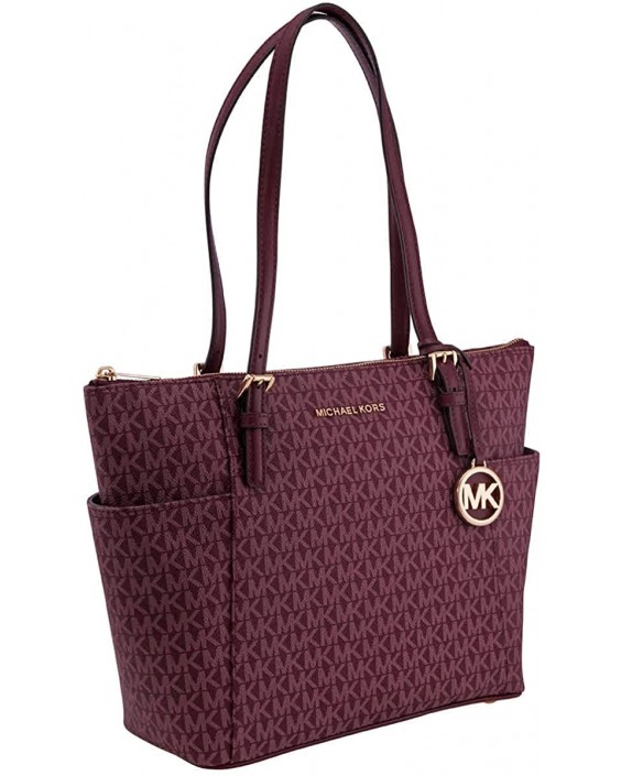 Kabelka Michael Kors Jet Set Large Top-zip Saffiano Kožená Tote