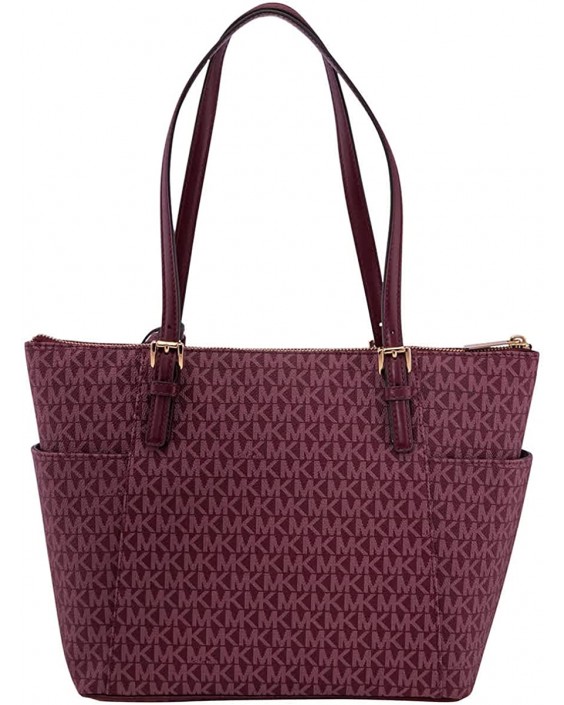 Kabelka Michael Kors Jet Set Large Top-zip Saffiano Kožená Tote