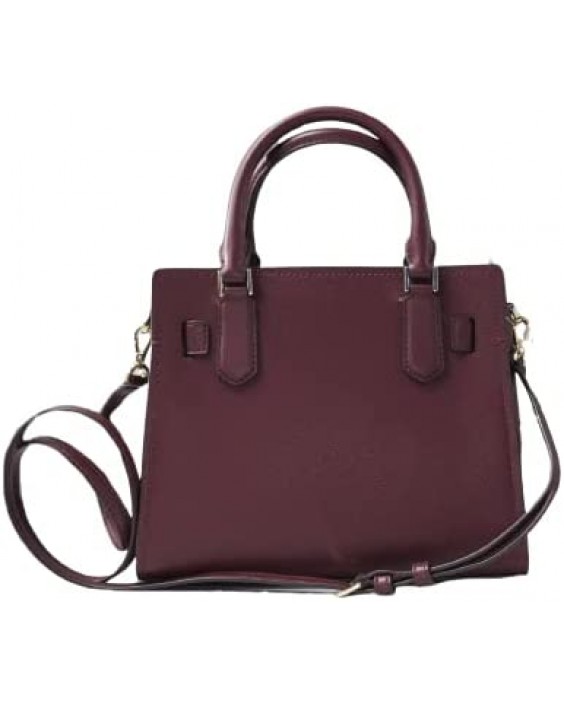 Kabelka Michael Kors Small Merlot Hamilton Kožená Satchel