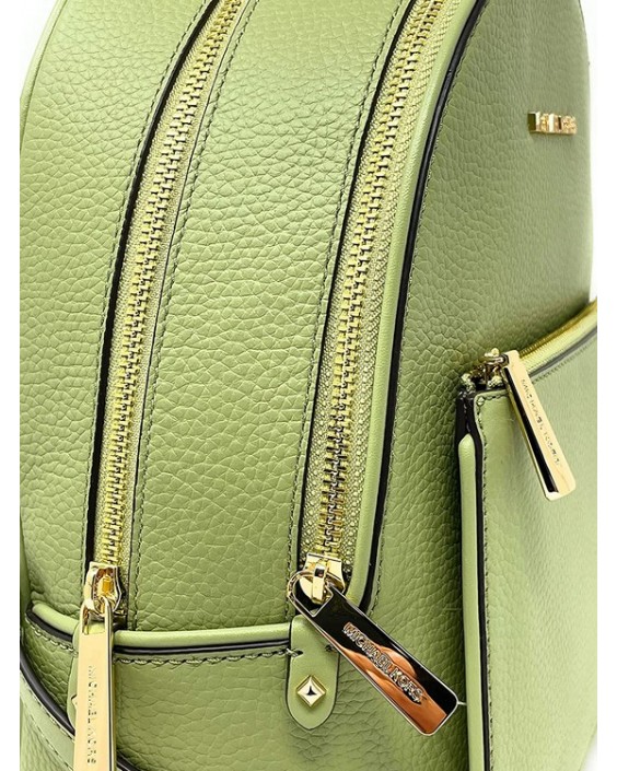 Kabelka MICHAEL KORS ADINA MEDIUM BACKPACK TOTE LADIES MK GREEN LIGHT SAGE Kožená