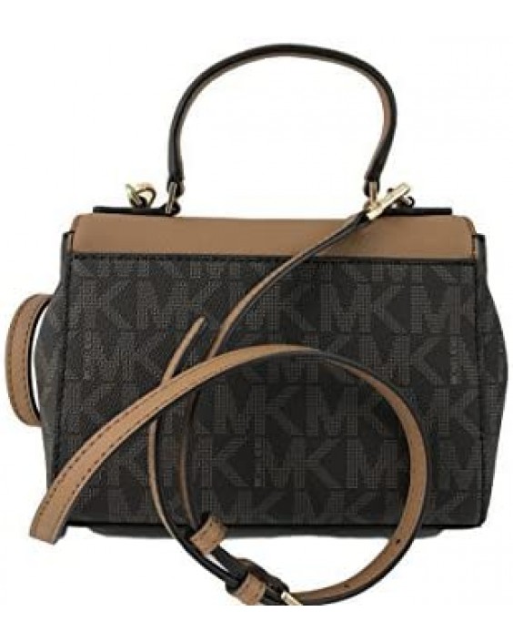 Kabelka Michael Kors Signature Callie X-Small Crossbody, Brown, Acorn