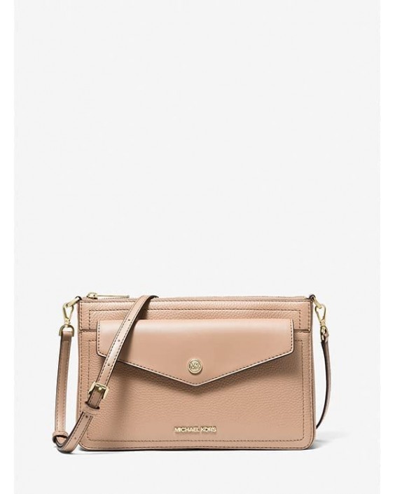 Kabelka MICHAEL KORS Maisie Medium Pebbled Kožená 3-In-1 Crossbody