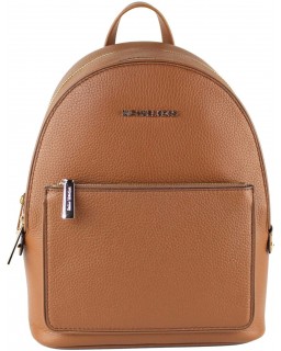 Kabelka Michael Kors 35T1G4AB2L Brown With Gold Hardware Kožená Adina Backpack