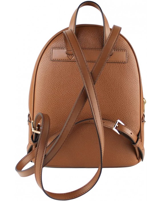 Kabelka Michael Kors 35T1G4AB2L Brown With Gold Hardware Kožená Adina Backpack