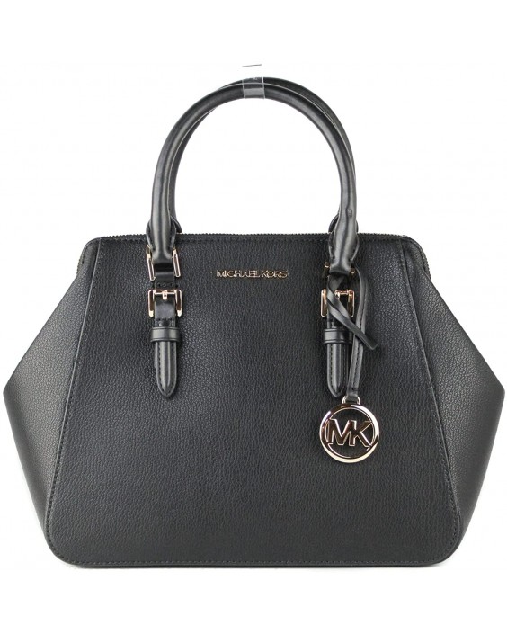 Kabelka Michael Kors Charlotte Large satchel (black/gold)