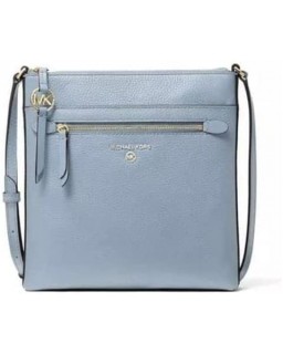 Kabelka Michael Kors Jet Set Charm Small Flat Crossbody One Size (Pale Blue)