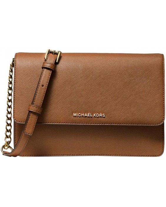 Kabelka Michael Kors Daniela Large Saffiano Kožená Crossbody-Luggage