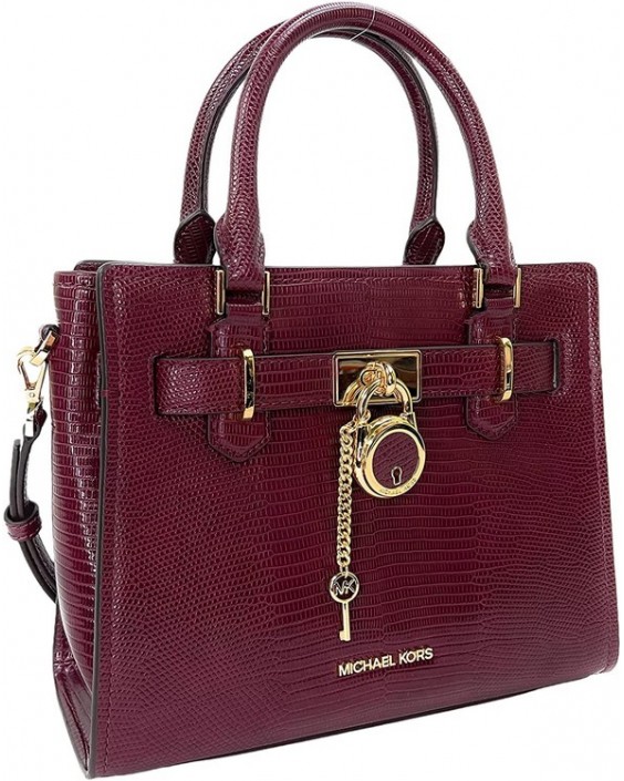 Kabelka Michael Kors Hamilton Kožená Small Satchel Crossbody Purse