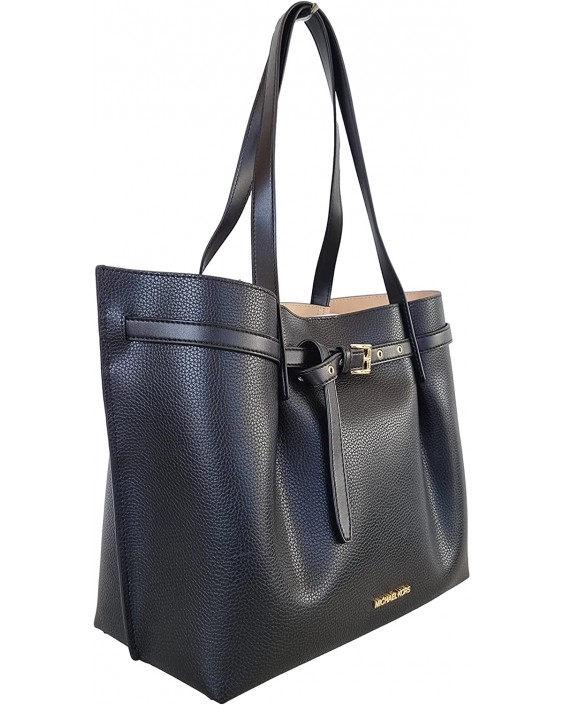 Kabelka Michael Kors Emilia Large Tote Kožená Purse in Black