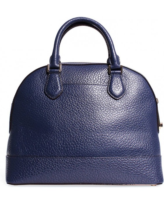 Kabelka Michael Kors Smythe Large Dome Satchel NAVY/GOLD