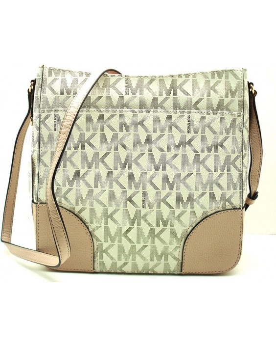 Kabelka Michael Kors HATTIE Large Messenger (Vanilla/Ballet)