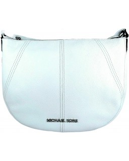 Kabelka Michael Kors Medium Bedford Kožená Purse - Optic White