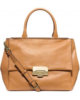 Kabelka Michael Kors Karlie Large Satchel PEANUT/GOLD