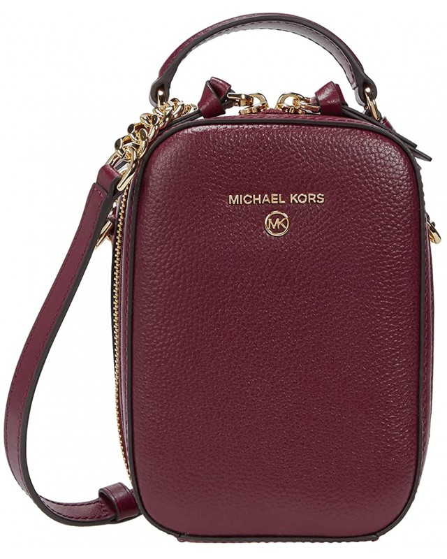 Michael Kors Jet Set Charm Small Top-Handle Phone Crossbody (brown