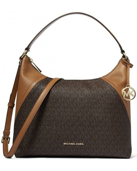 Kabelka Michael Kors Aria Large Brown/Acorn One Size