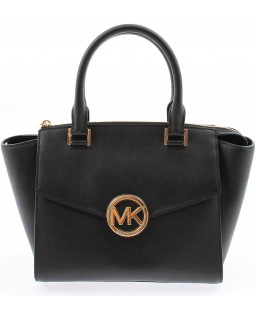 Kabelka Michael Kors Hudson Medium Satchel in Saffiano Kožená 35S6GHUS2L