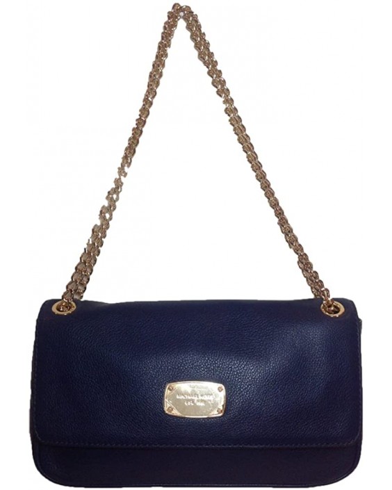 Kabelka Michael Kors Jet Set Chain Kožená Small Flap, Navy