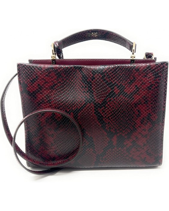 Kabelka Michael Kors Penelope Medium Top Handle Satchel Merlot