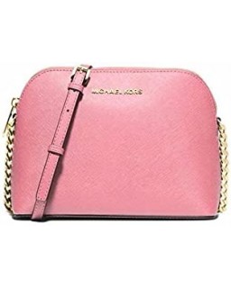 Kabelka Michael Kors Cindy Mini Crossbody Tulip Pink Kožená Purse