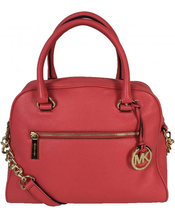 Kabelka Michael Kors Knox Kožená Large Satchel, Watermelon