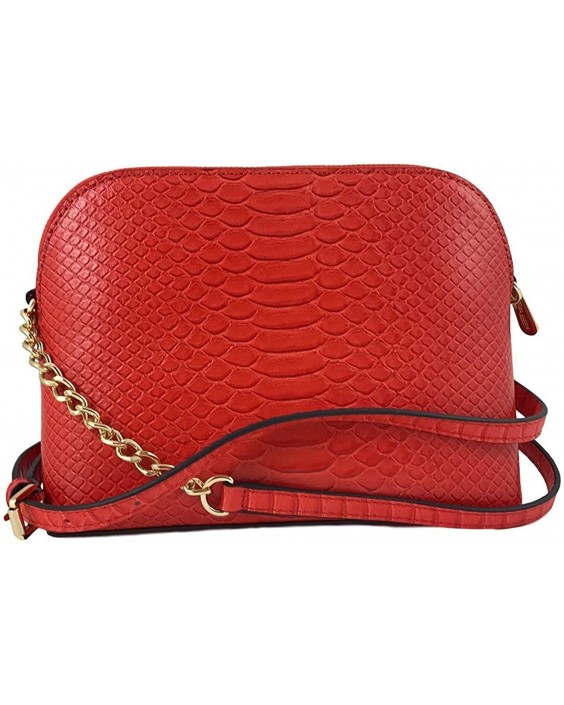 Kabelka Michael Kors Cindy LG Dome Embossed Kožená Crossbody in Mandarin