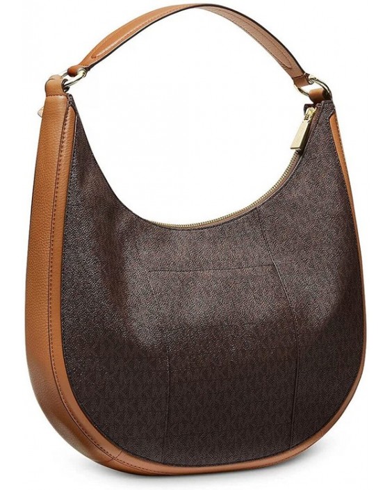 Kabelka Michael Kors Lydia Large Brown MK Signature Hobo