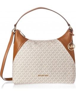 Kabelka Michael Kors Aria Large Vanilla/Acorn One Size