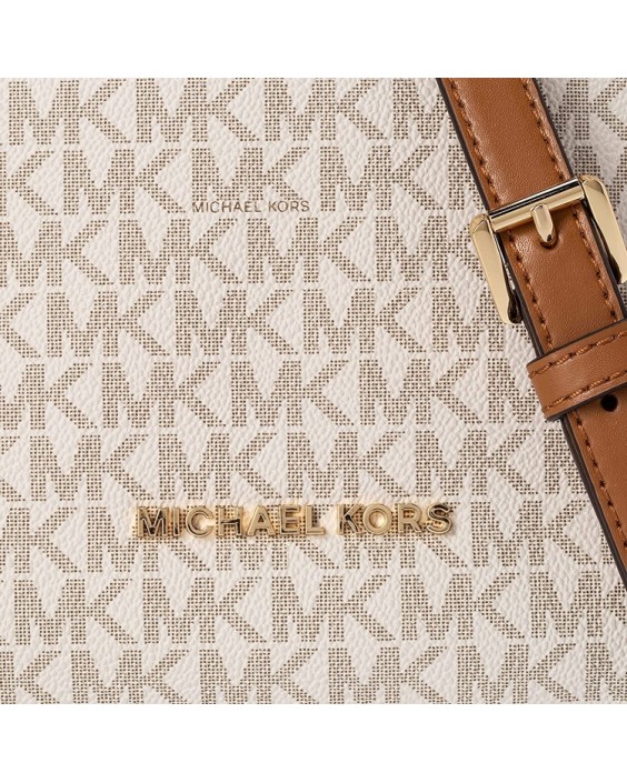 Kabelka Michael Kors Aria Large Vanilla/Acorn One Size