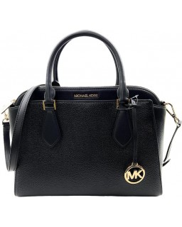 Kabelka Michael Kors Daria Large Satchel Crossbody (Black)