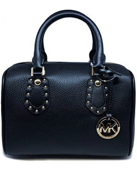 Kabelka Michael Kors ARIA Small Kožená Satchel Studded (Black)