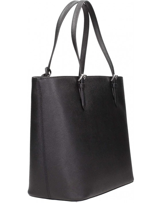 Kabelka Michael Kors Jet Set Multi Function Black Kožená Tote 35S6STTT3L001