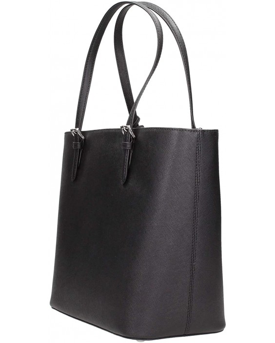 Kabelka Michael Kors Jet Set Multi Function Black Kožená Tote 35S6STTT3L001