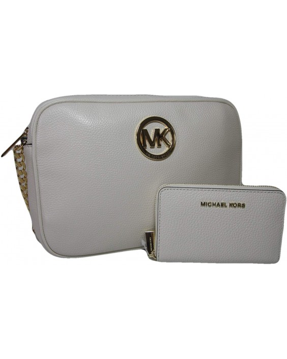 Michael Kors Logo Crossbody Purse & Kožená 2 Piece Set