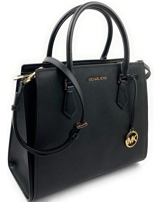 Kabelka Michael Kors Hope Large Satchel Crossbody (Black)