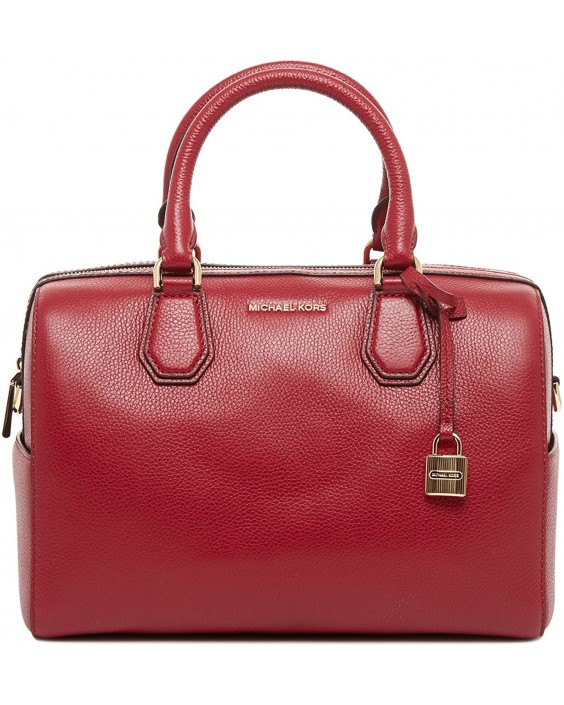 Kabelka Michael Kors KORS STUDIO Mercer Studio Medium Duffle Cherry